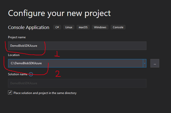Manage Azure Blob storage using the Azure SDK